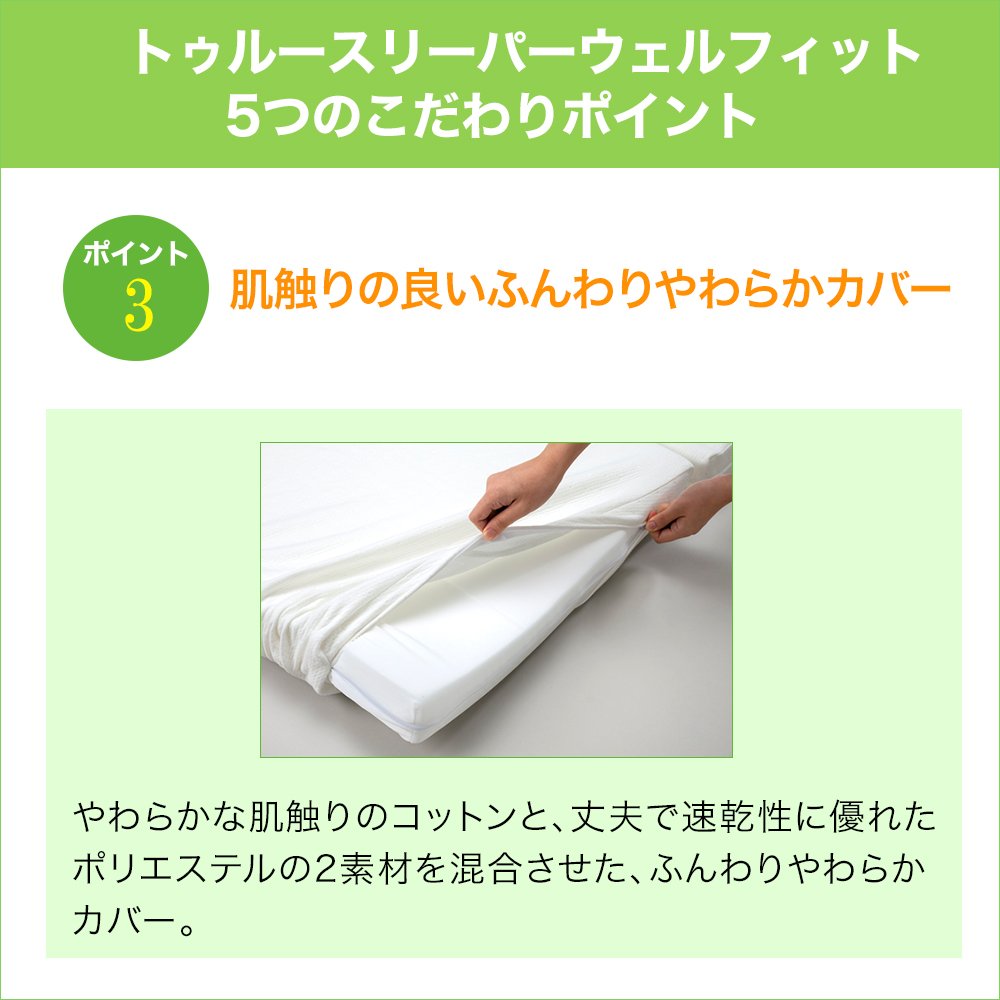 Amazon｜【公式】トゥルースリーパー ウェルフィット シングル 【最大 