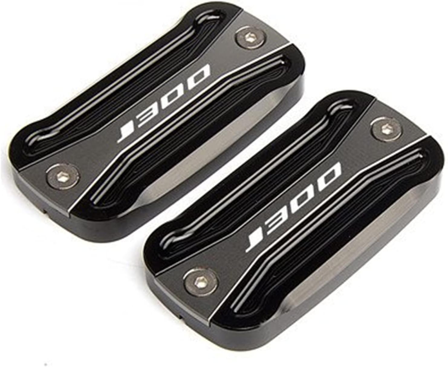 Akcesoria Motocyklowe Pasuje Do KAWASAKI Do J300 Do J 300 2014-2021 2015 2016 2017 2018 2019 Aluminium Pokrywa Zbiornika Płynu Hamulcowego Obejmuje (Kolor : Grey)