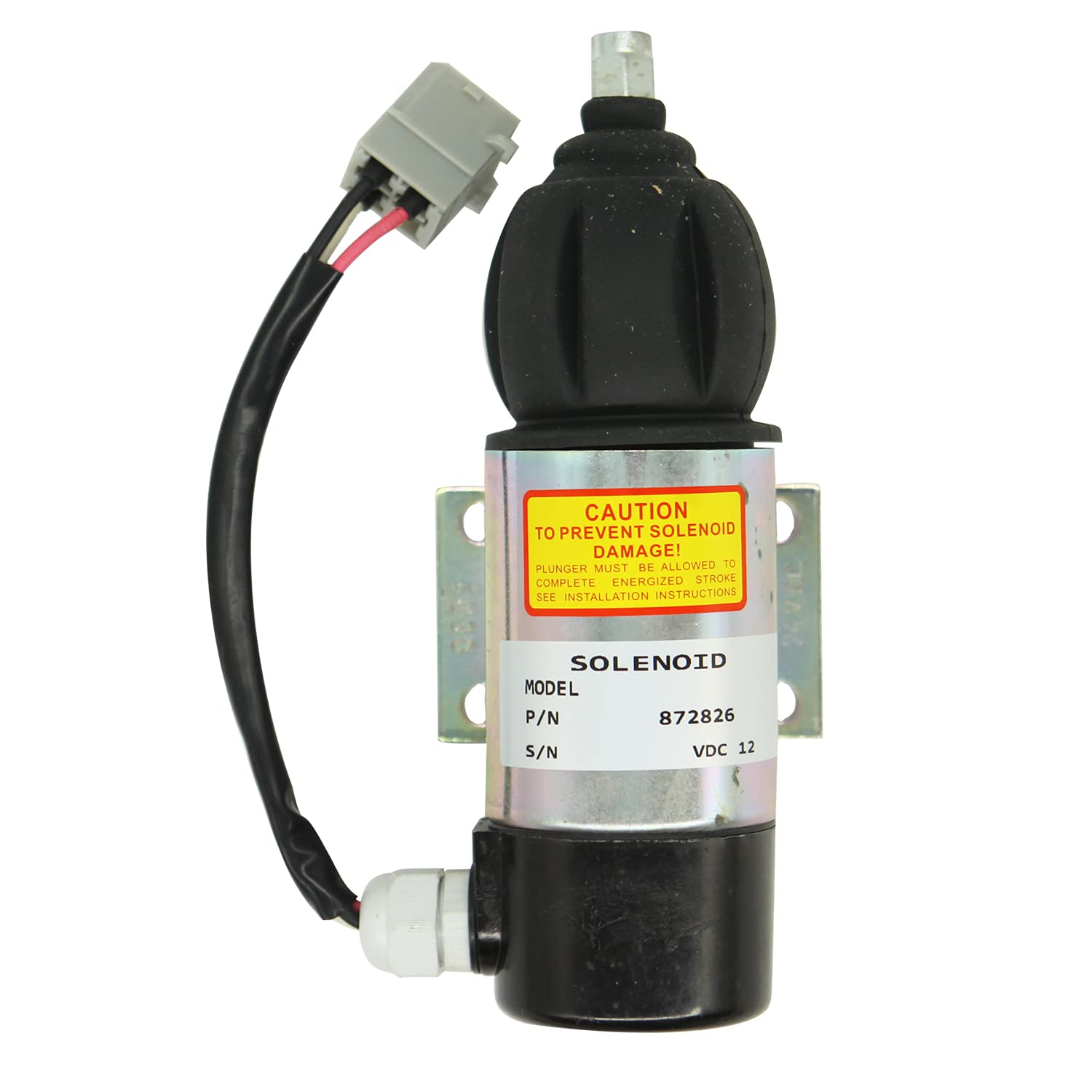 Solenoide di spegnimento carburante 872826 873754 51557 12V per motore Volv o Penta Tamd60a Tamd60b Tamd60c Tamd70d Tamd70e