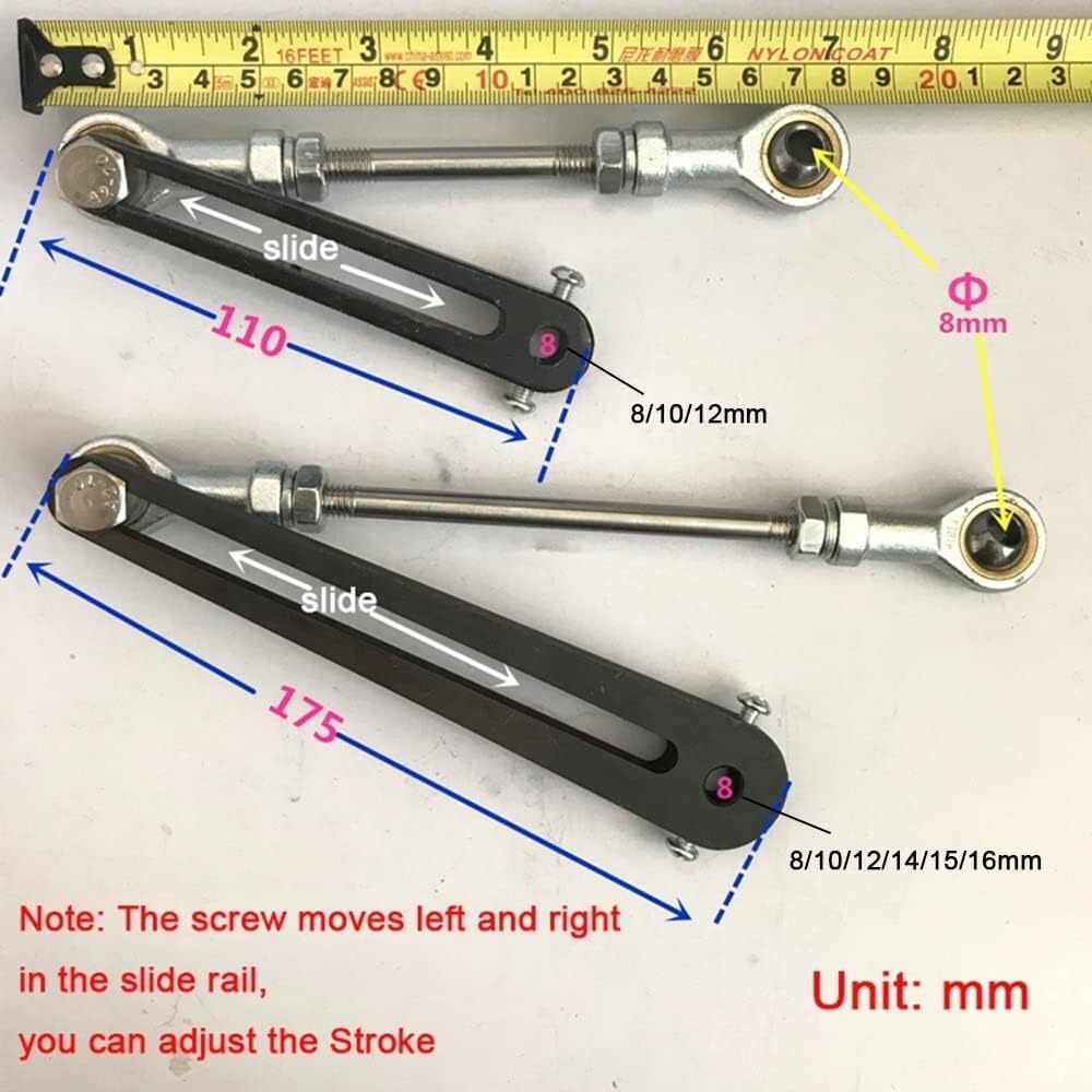 Comphic Support De Moteur à Piston Linéaire Réglable En Angle Avec