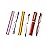 Viseng 3 pairs Slim Mini Metal Reading Glasses Compact Lightweight Portable Readers with Glasses Case for Reading Case +1.25