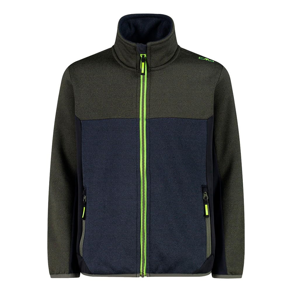 CMP Children's Fleece Knit Tech Jacket Unisex – Children and Teenagers