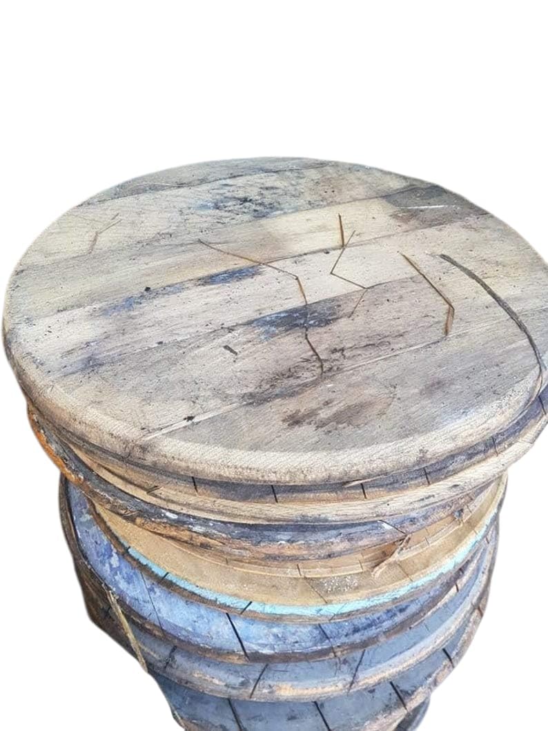 Oak Barrel Lids/Tops/Heads from Whisky Bourbon Wine and Port Barrels/Casks