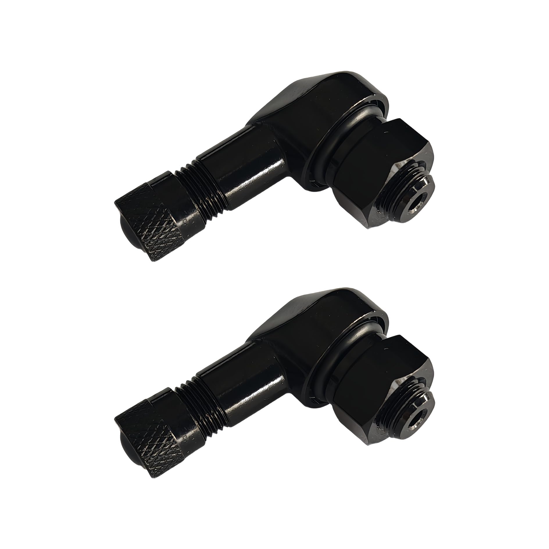 2 Pezzi Valvole Angolare per Motocicletta, Adattatore di Estensione Valvola 8,3 Mm per La Maggior Parte Pneumatici 90 Gradi per Pneumatici Moto Compatibili con Più Modelli