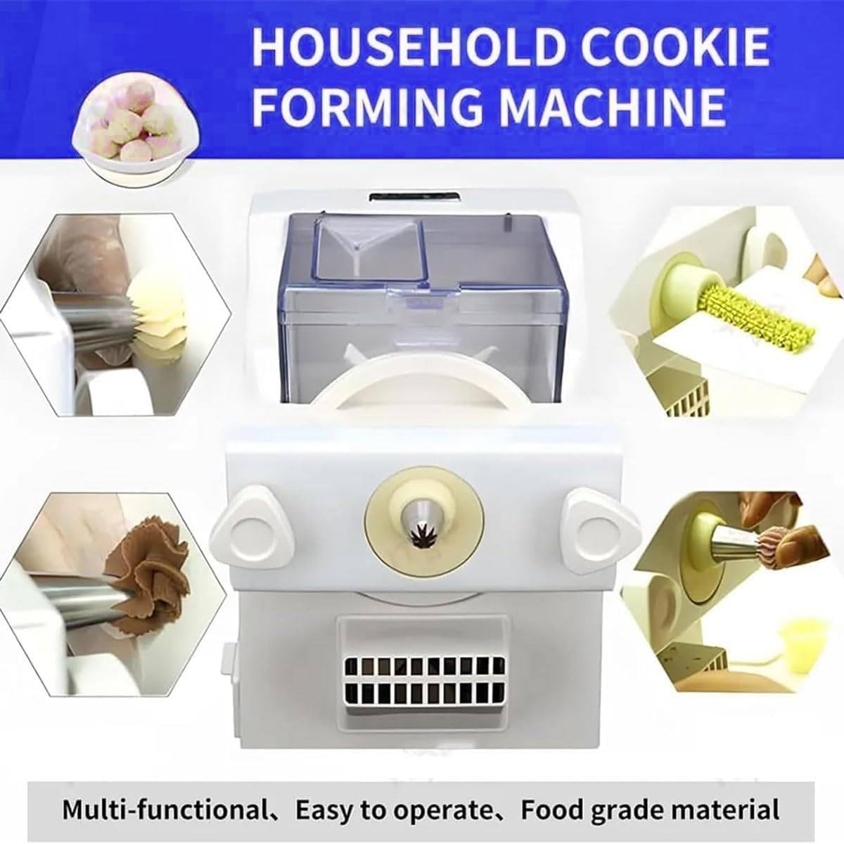 Machine électrique à Biscuits (50-60 TR/Min), Machine Automatique Fabrication de Biscuits