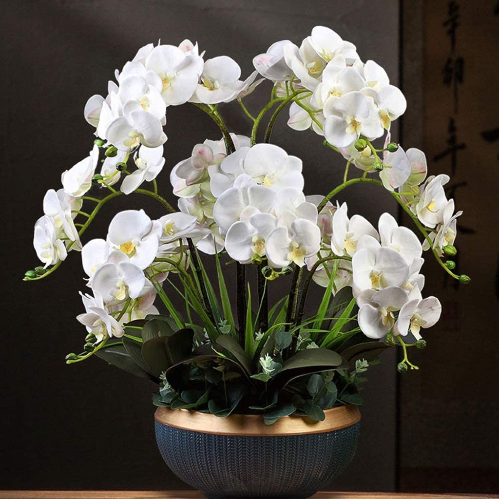 Een Real Touch Orchidee Bloem Nep Roze Cymbidium P... - Vicedeal