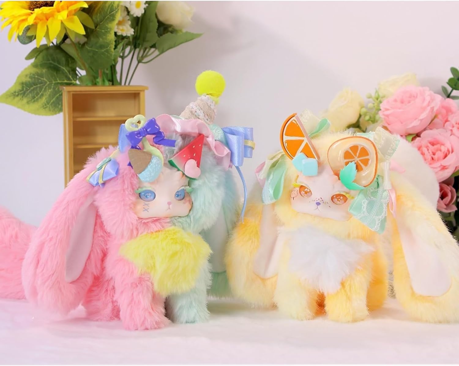 CALEMBOU Plush Blind Box, Cute Tutulong Honey Sweetheart Diary Series Soft Stuffed Vinyl Plush Blind Box Doll, Collectable Kawaii Plushies Toys for Birthday Gifts