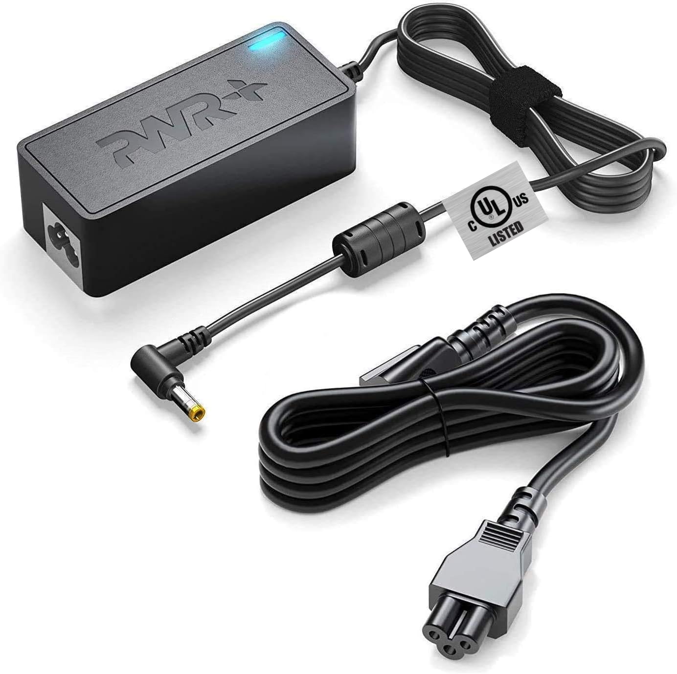 Pwr for Acer Aspire Charger Laptop Power Cord: UL Listed E15 ES1 E1 E5 F5 F15 E 15 1 5 F 5 15 V3 V5 V7 V 3 5 7 R7-571 R3 S3 M3 M5 Extra Long Notebook