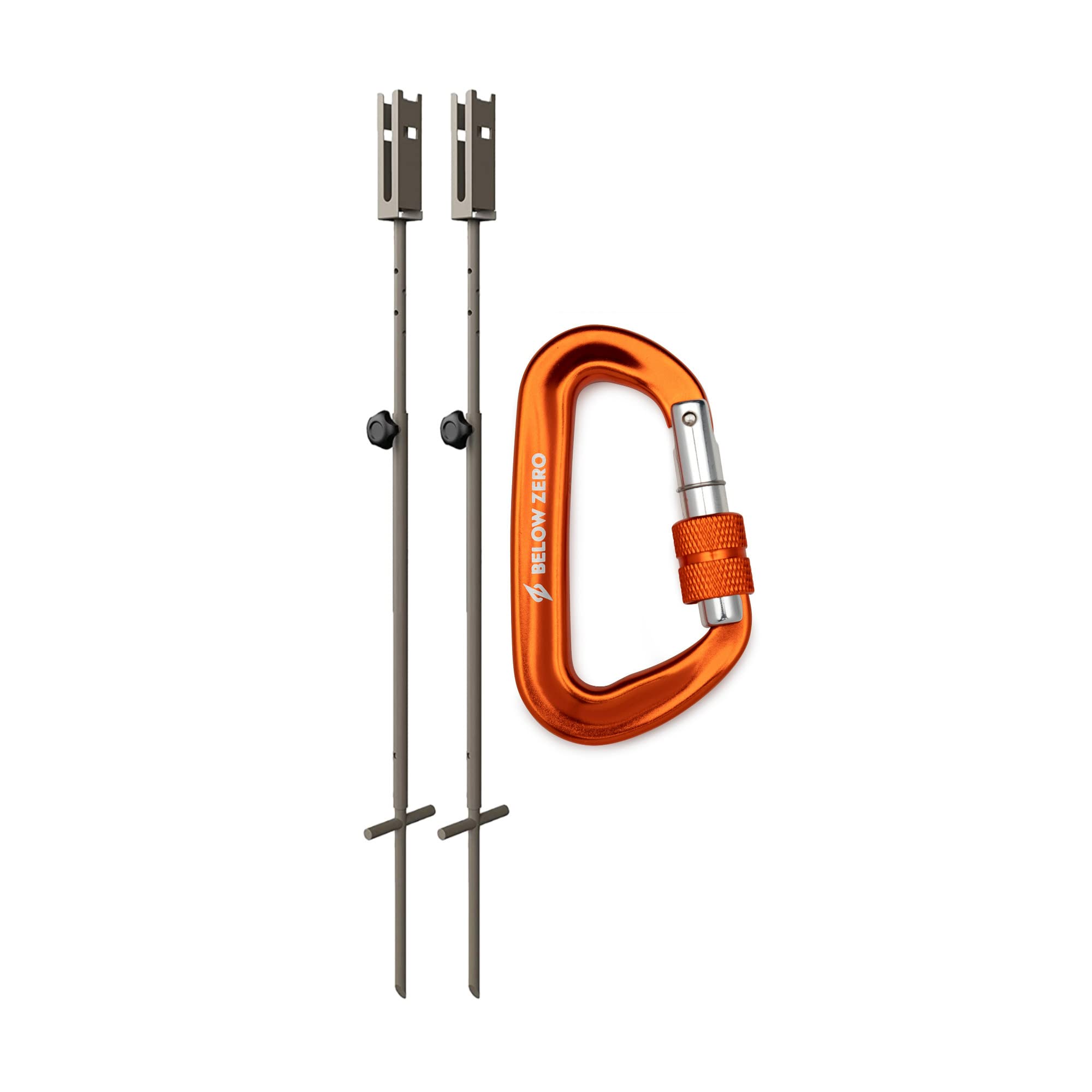 CuddebackGenius Adjustable Post Mount (2-Pack) with Carabiner (3 Items)