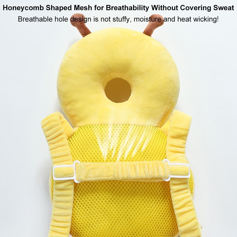 Soporte para la Cabeza del Bebé,Cojín de Protección para la Cabeza del Bebé,Protector de Cabeza,Almohada Protección para la Cabeza del Bebe,Ajustables Anti-Caídas Almohada,para Gatear y Camina