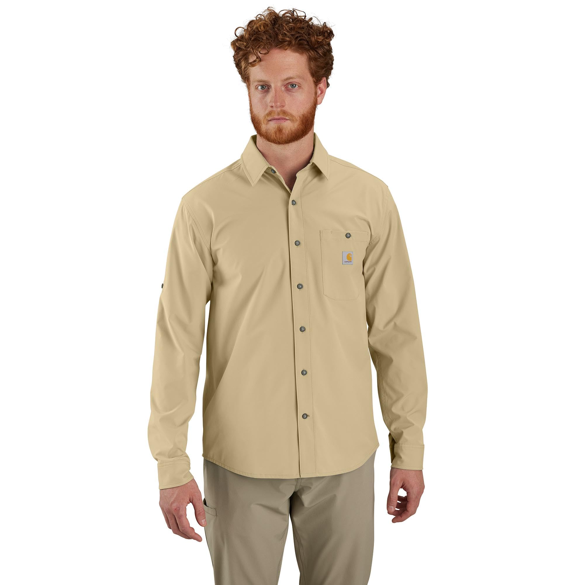 Carhartt Men's 106552 Force Sun Defender™ Relaxed Fit Lightweight Lon