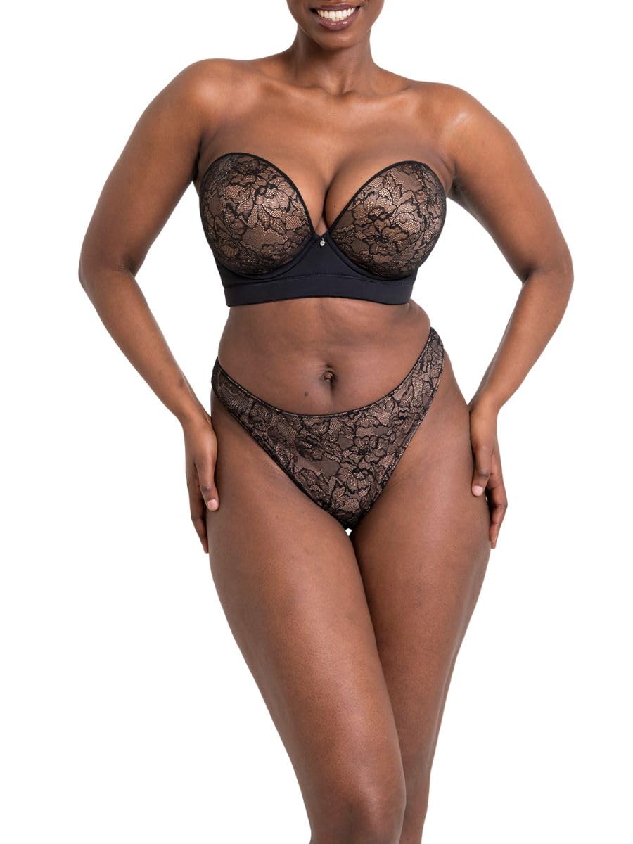 SuperPlunge - Reggiseno multifunzione in nero/latte di Curvy Kate