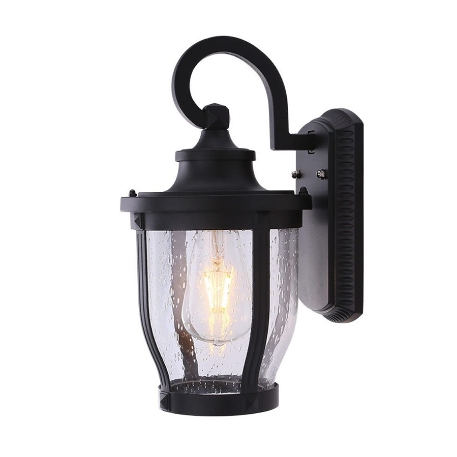 OZBMA Wall Mounted Light American Retro Vintage Industrial Lamp Iron Metal Exterior Creative Restaurant Bar Balcony Aisle Corridor E27 Garage Entrance Wall-mounted Sconc
