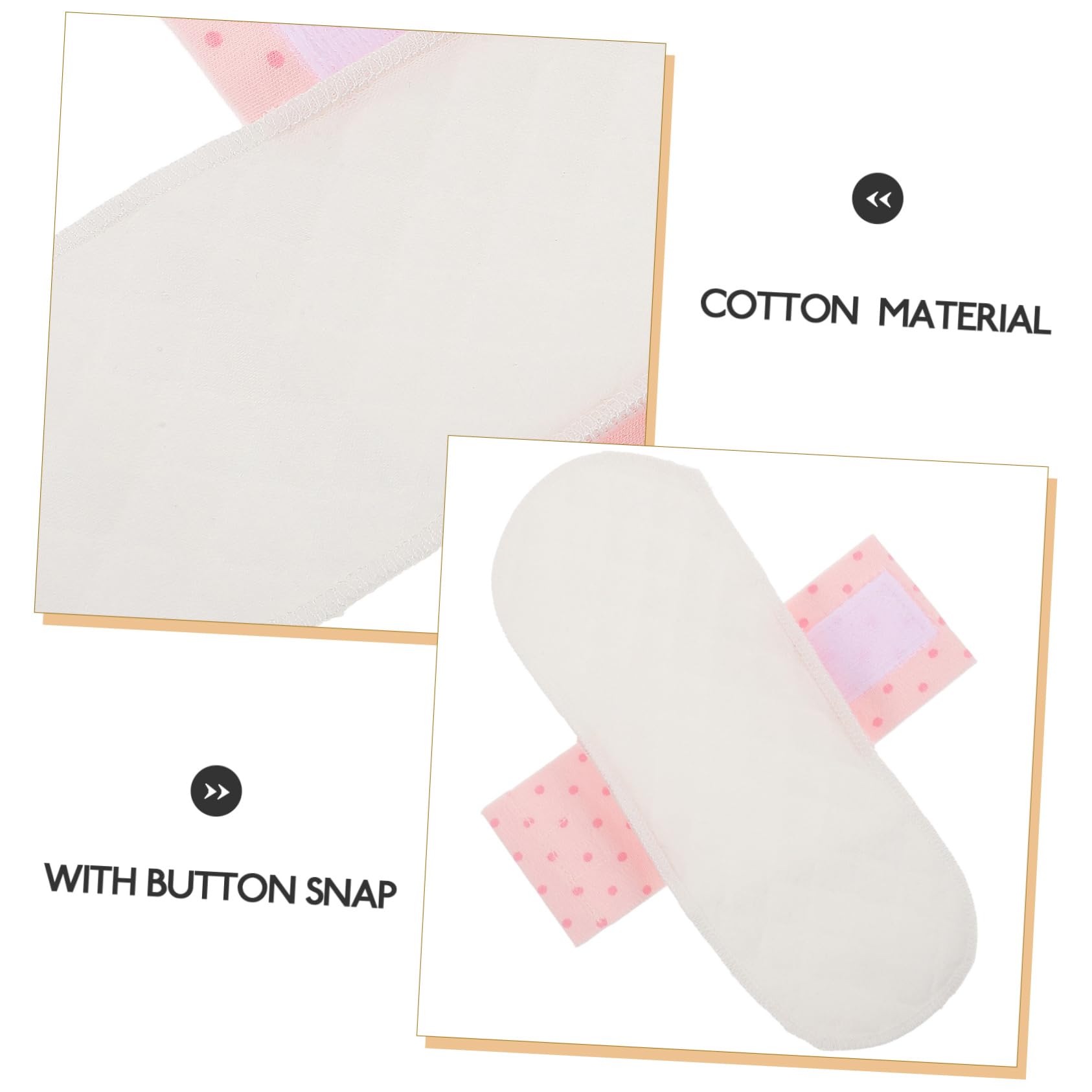 FRCOLOR 12 compresas sanitarias de tela, compresas menstruales lavables, compresas sanitarias para mujeres, compresas sanitarias reutilizables, plantillas lavables, para mujeres menstruales