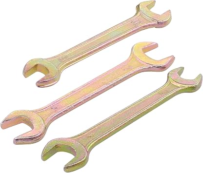 ApplianPar 7Pcs Motorcycle Repair Tool Kit Wrench Spark Plug Socket Spanner Screwdriver Pliers Set
