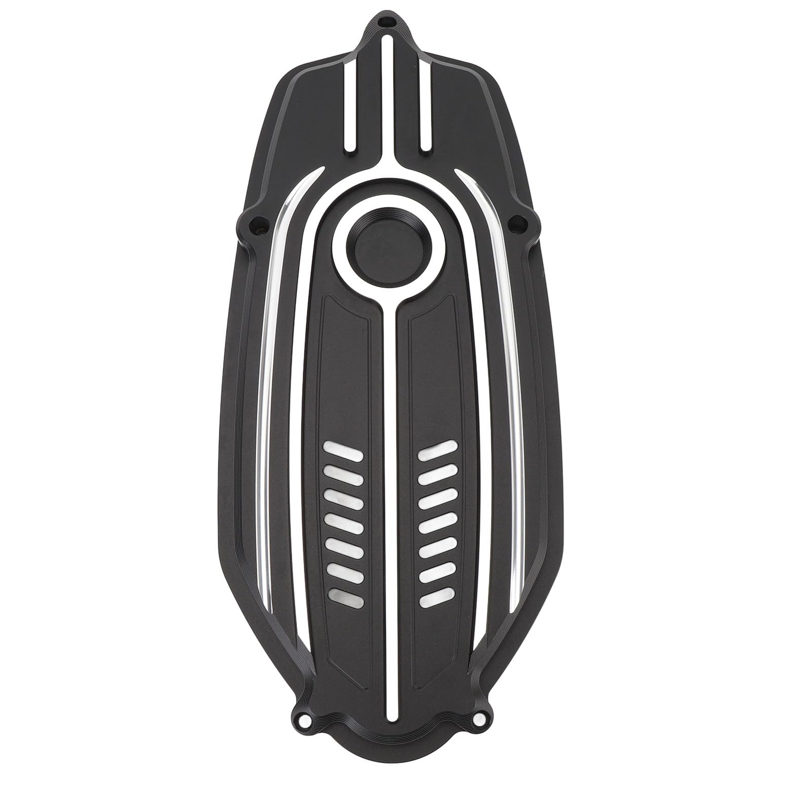 Pukłotka Przednie Silnik, Przedni Obudowa Silnika Motocyklowego Zapobiega Kolizji Aluminium Aluminium Estetyczne atrakcyjność R Ninet Racer Scrambler (BLACK)