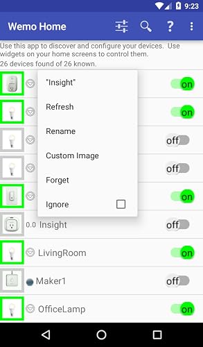 AutomatedHome (WeMo, TP Link, Osram Lightify, Lifx, and YeeLight support)