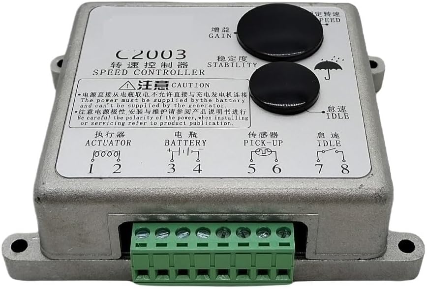 Speed Control Board Diesel Generator Speed Controller Engine Electronic Governor C2003