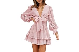 Pink Valentines Dress Women's Fashion