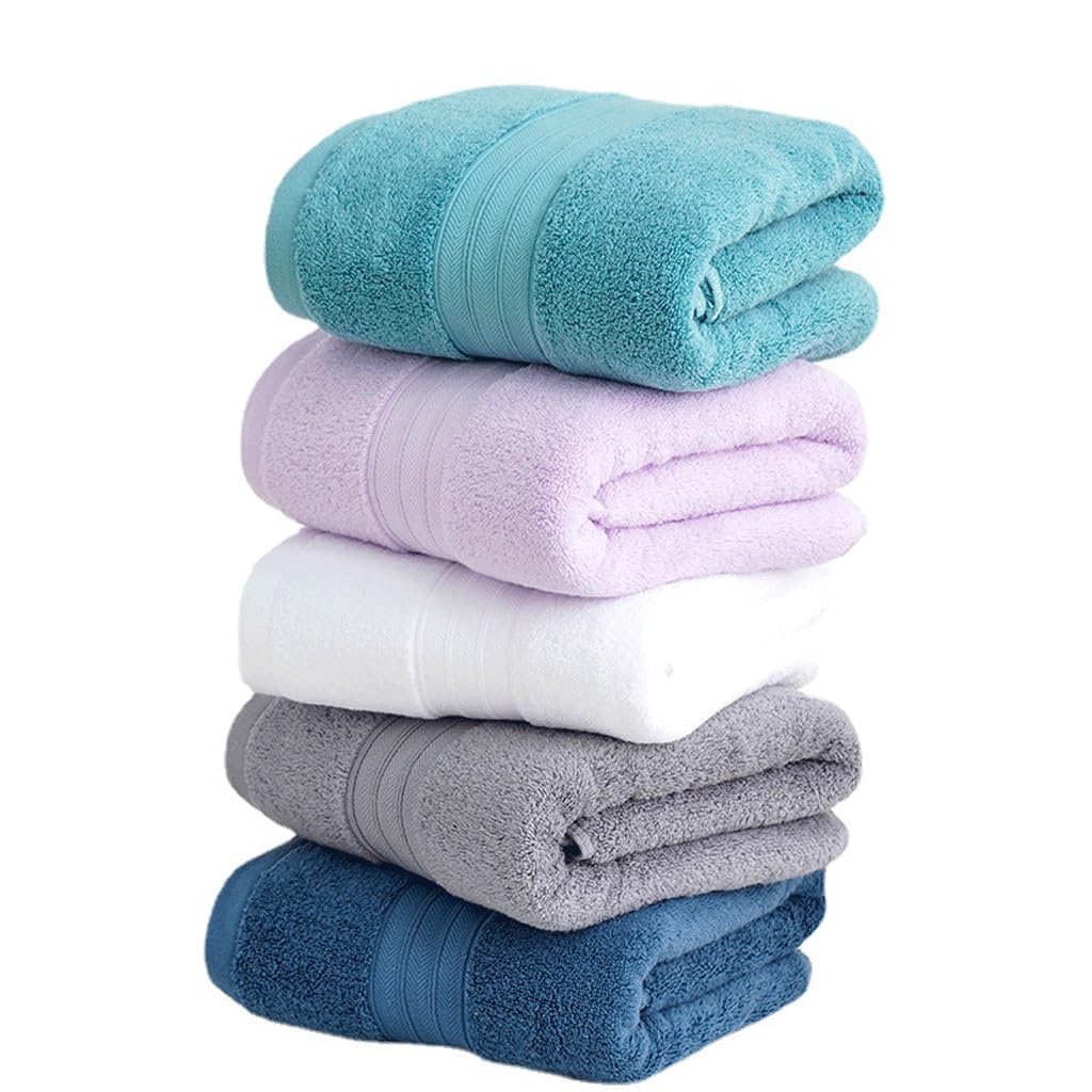 Serviette de bain tout coton, grand confort ultra absorbant pour adulte