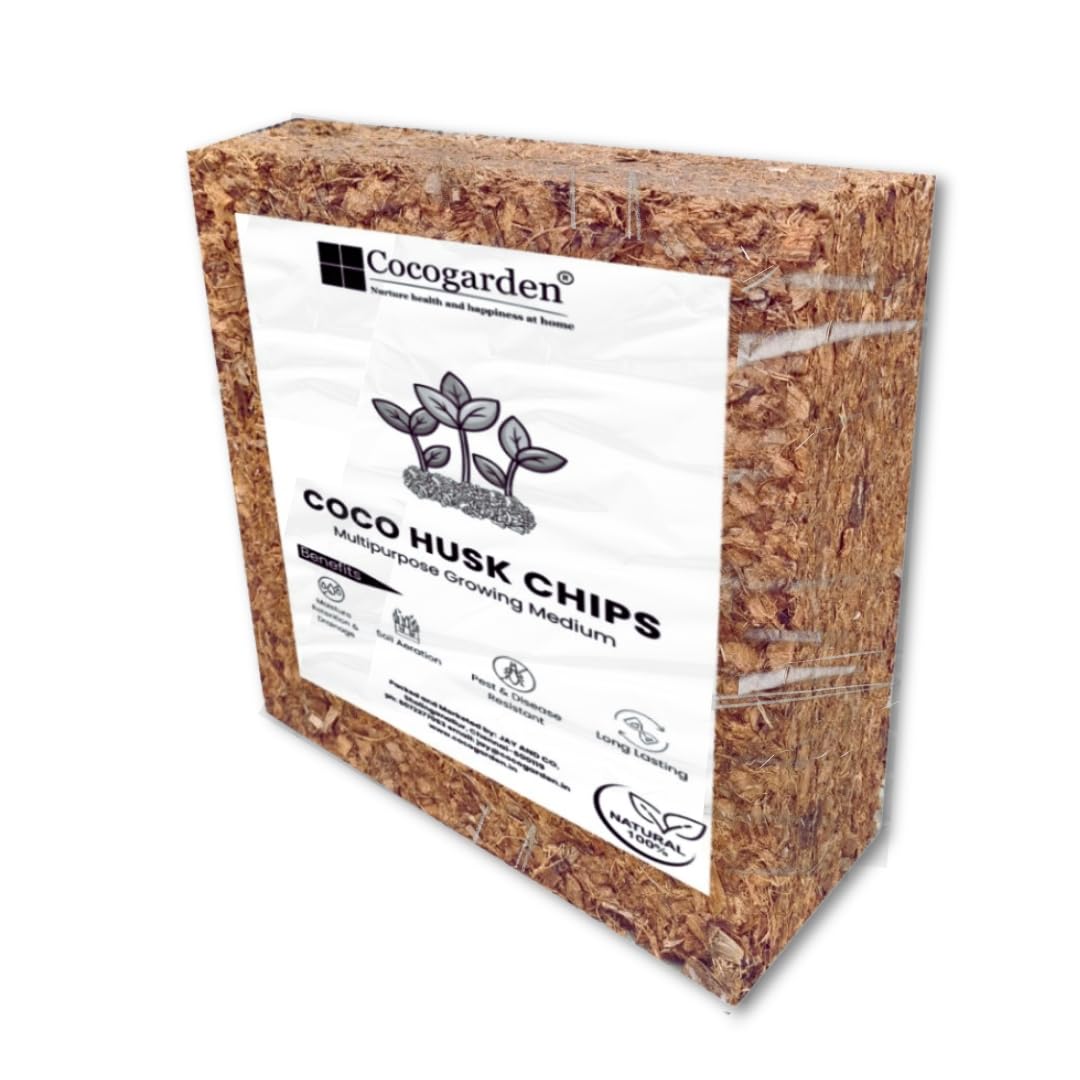 Cocogarden Coconut Coco Husk Chips 4-14 mm Mulch for Plants-image-8