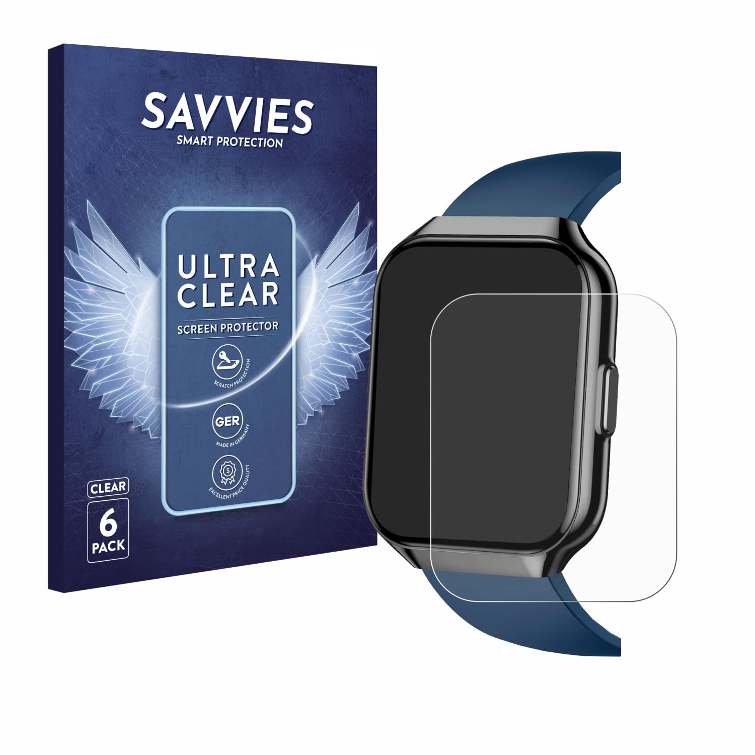 brotect Pellicola Protettiva Vetro per Blackview Active 6 Protezione Schermo [Durezza Estrema 9H, Chiaro