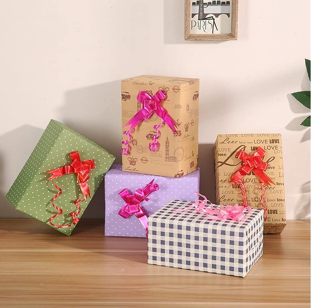 Lot De 200 Nœuds Décoratifs Pour Emballage Cadeau, Décoration