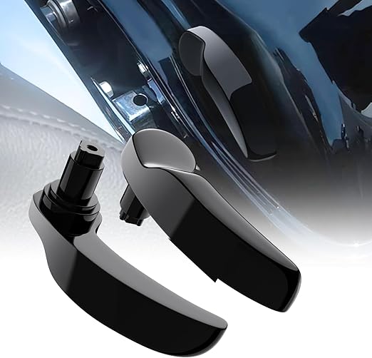 PBYMT Black Aluminum Lid Lifters Saddlebag Saddle Bag Latch Kit Handle Lever Fit for Harley Touring Road King Street Glide Electra Glide Ultra Limited 2014-2024