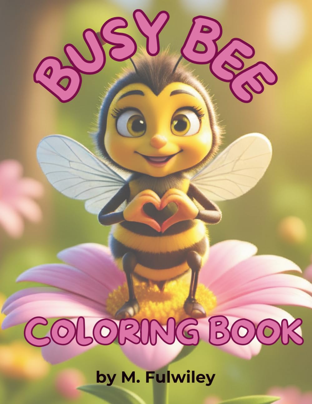 Busy Bee Coloring Book
