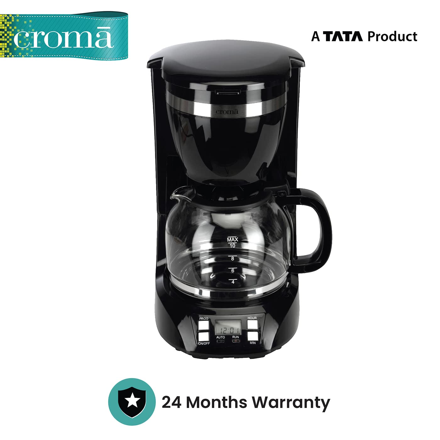 Buy Croma Drip Coffee Maker 1.5L with 