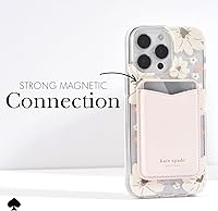 Vista 6 de Kate Spade New York - Cartera magnética/porta tarjetas - Compatible con teléfonos y estuches MagSafe - Pale Dogwood