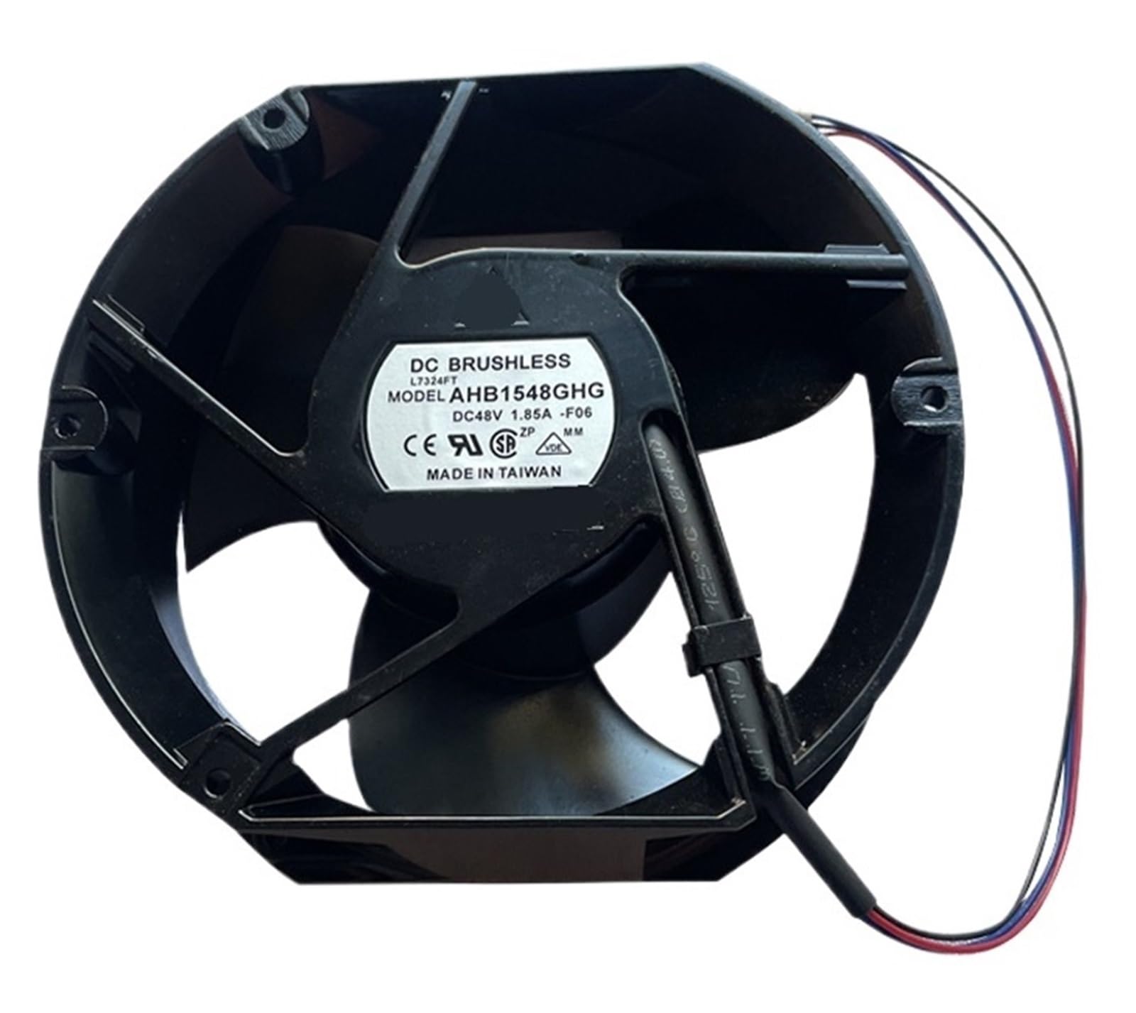 TSCFHGQI AHB1548GHG-F06 48V 1.82A 3pins 172 x 150 x 51mm axial flow fan