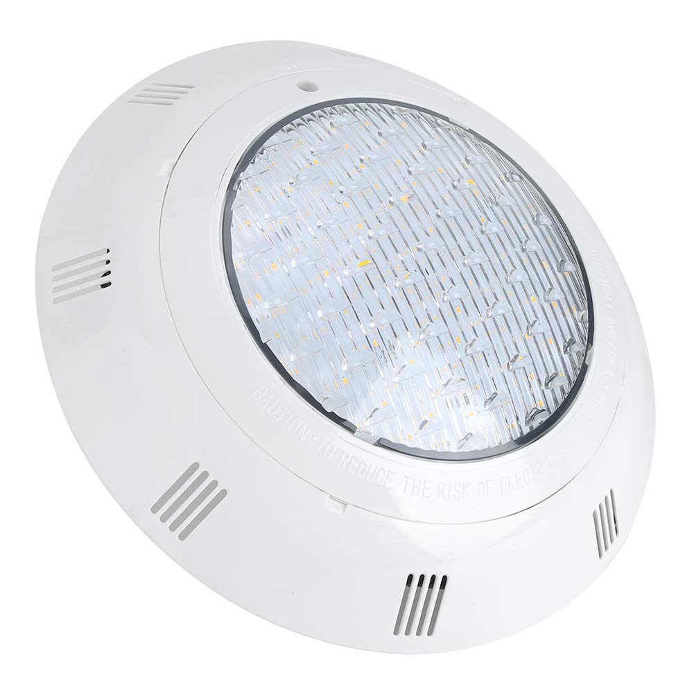 Wakects Teichlicht, an der Wand Montiertes LED-Licht 12 W 12 V Unterwasserlampenlicht, Aquarium-Brunnen-Teich-Pool-Unterwasserlandschaftslichtlampe
