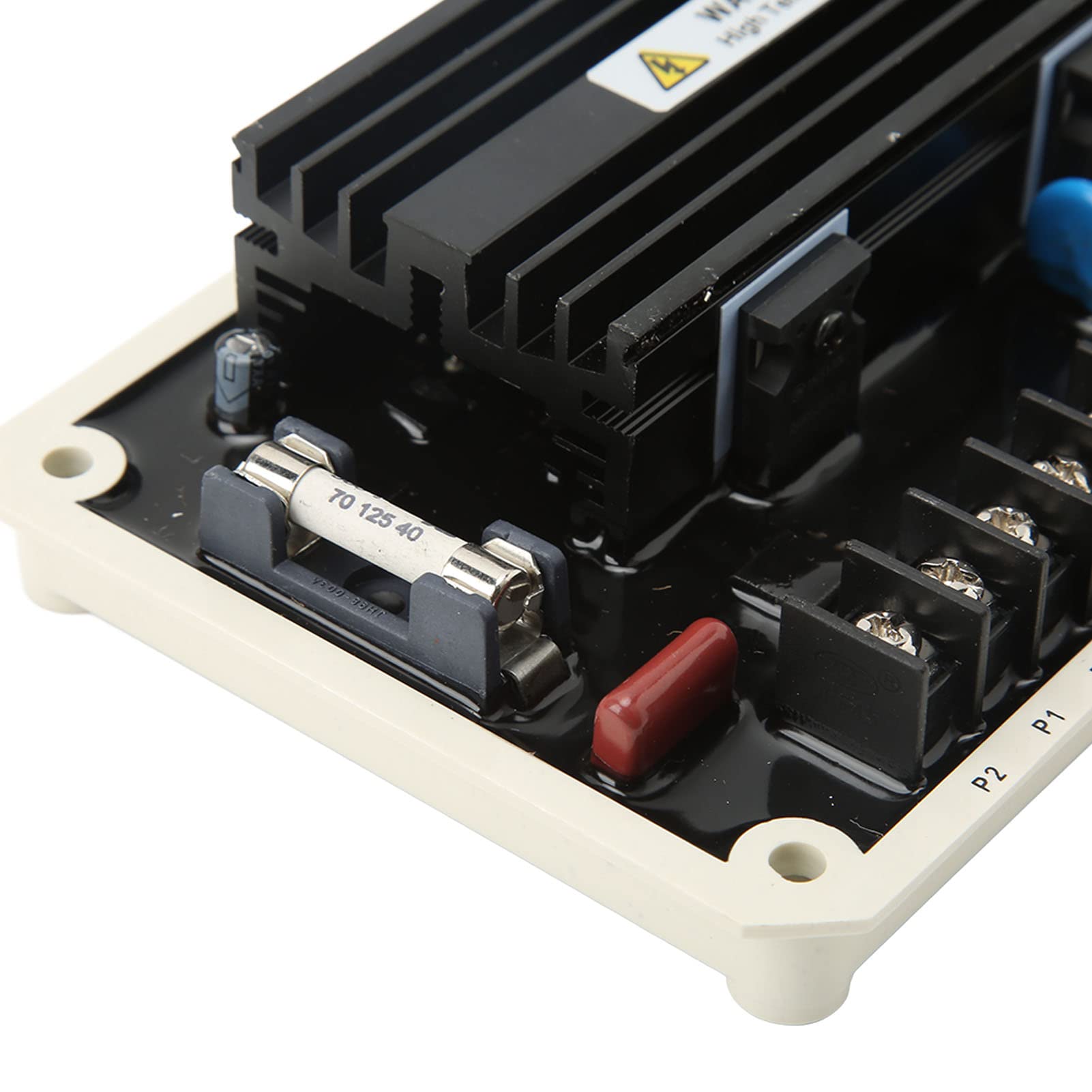 Generador sin Escobillas AVR Regulador de Voltaje Automático Compacto y Duradero para un Funcionamiento Estable Control de Generador de CA de 170 a 510 V Material ABS