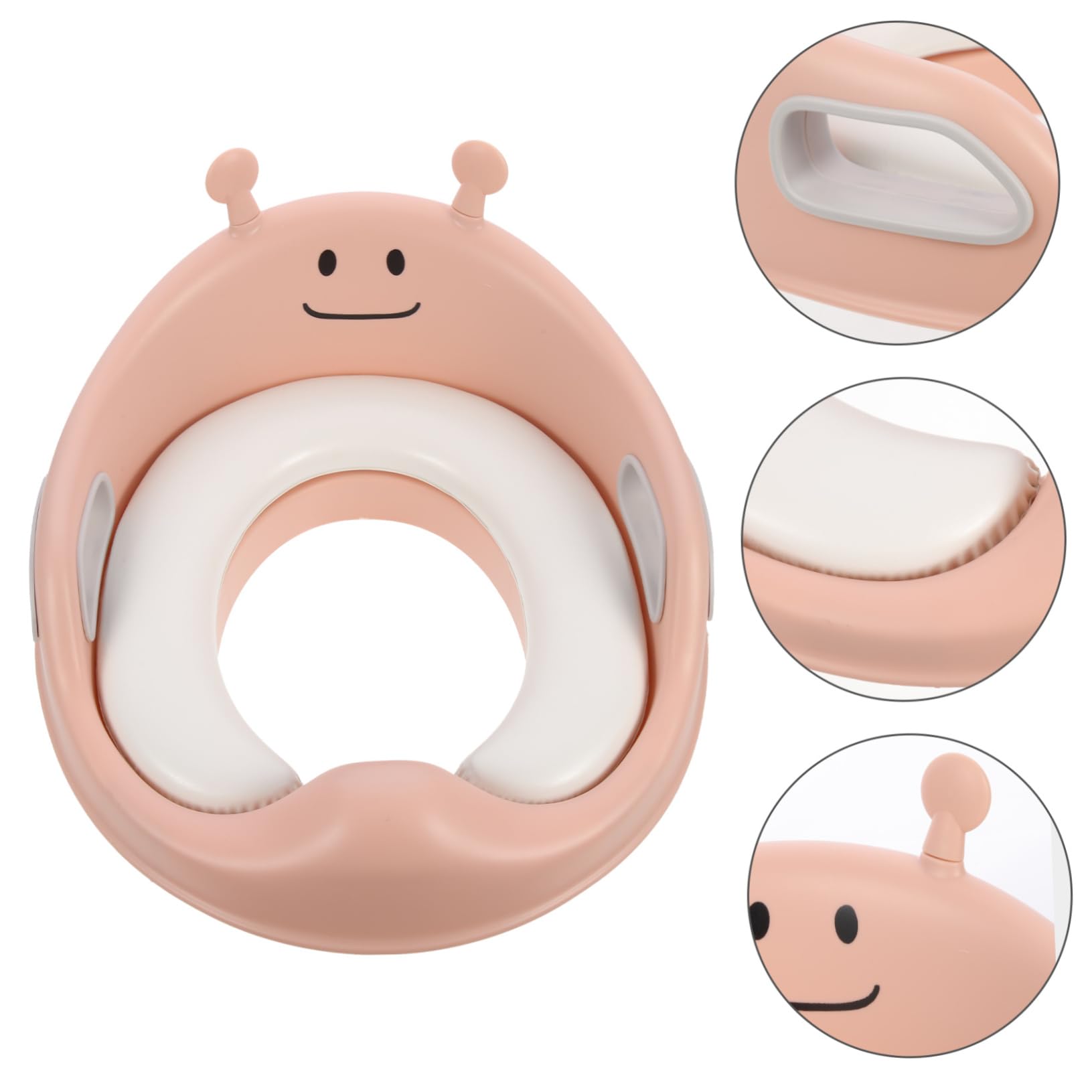 Asiento de Orinal Infantil Anillo y Cojín Pu para Baño