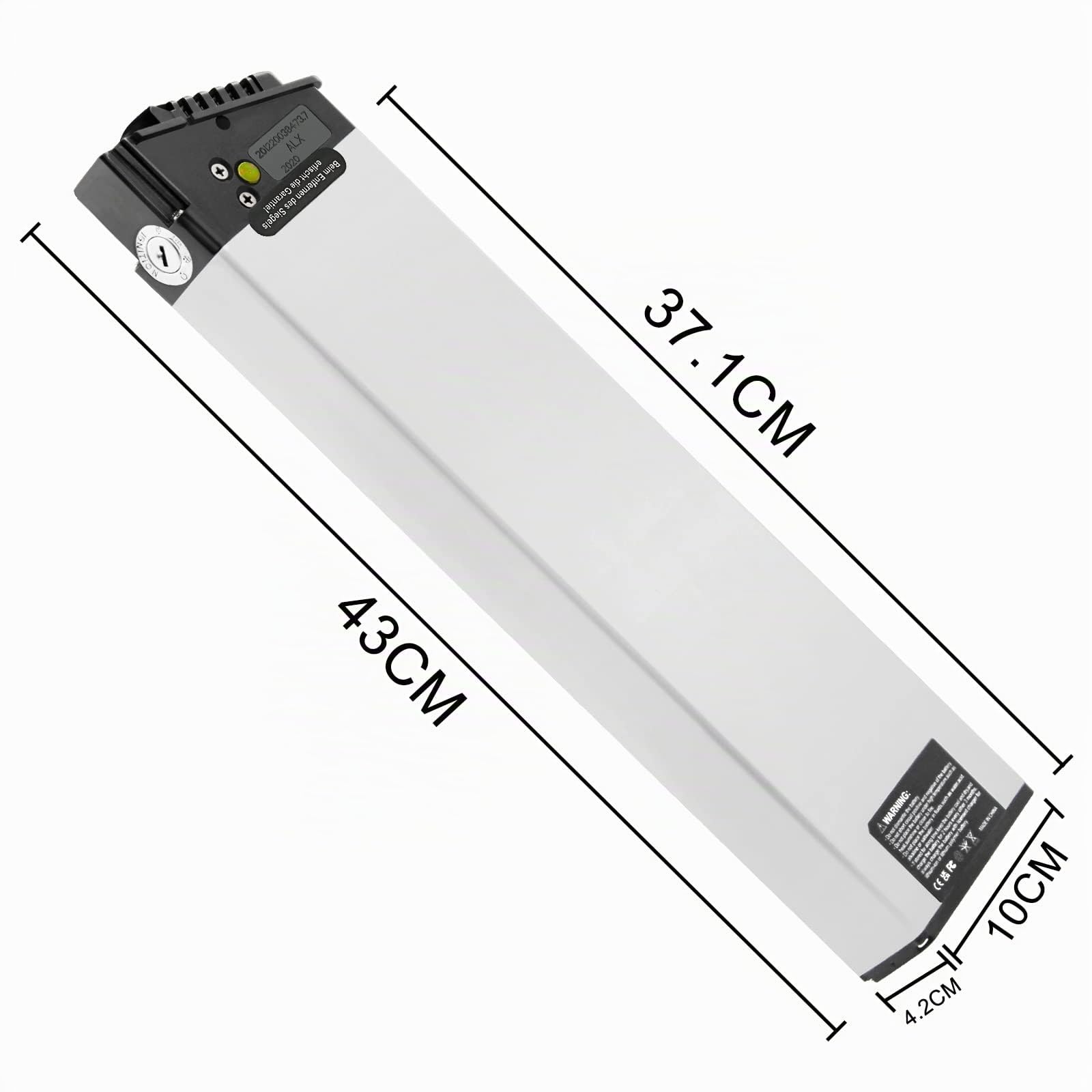 Batería Ebike de 24 V 36 V 10.5 Ah 14 Ah batería Ebike se Adapta a 250 W 350 W 300 W 400 W 500 W 700 W para Bicicleta eléctrica, batería de Iones de Litio Hailong (24 V 10.5 Ah (50 W-400 W))