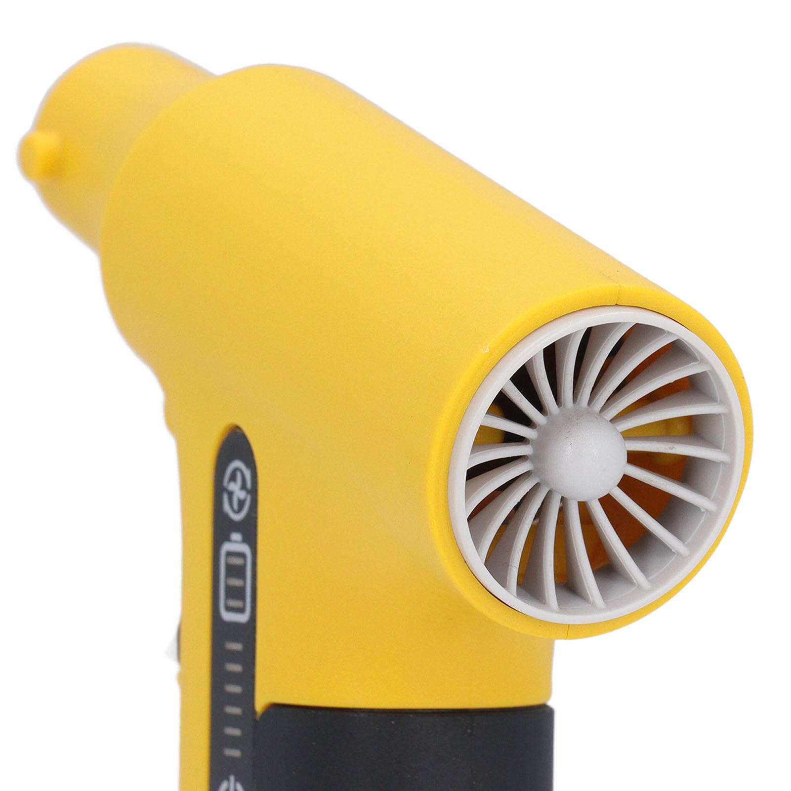 Cuifati Mini Soffiatore a Secco 120000 Giri/min Ventilatore Portatile, Spolverino Elettrico Portatile per la Pulizia dell'auto, Ventilatore di Raffreddamento con Batteria Ricaricabile Tramite USB