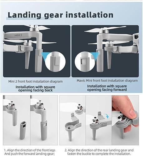 Miniatura 6 de [Piezas para drones] Lanzador de sistema Airdrop para DJI Mavic Mini 1 Mini 2 Cebo de Pesca Entrega de Regalo/Accesorio de Dron Dispositivo de