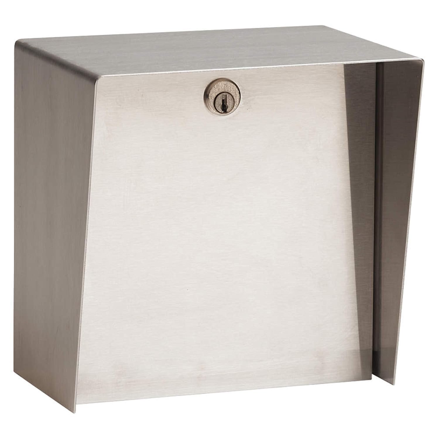 Modern Pedestal Cabinet Silver Stainless Steel 2 Levels Floor Standing Living Room Bedroom