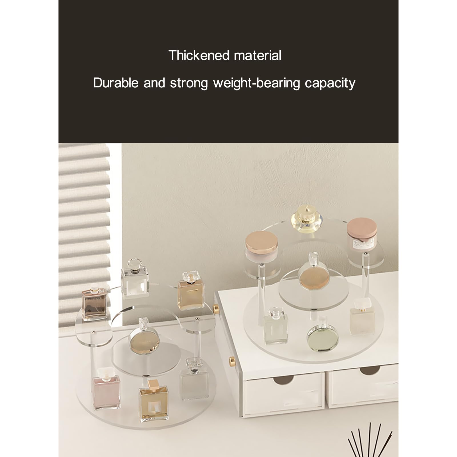Présentoir de Parfum en Acrylique Transparent, boîte de Rangement de Parfum pour Hommes, Organisateur de comptoir. Le Choix Parfait pour Les Hommes.