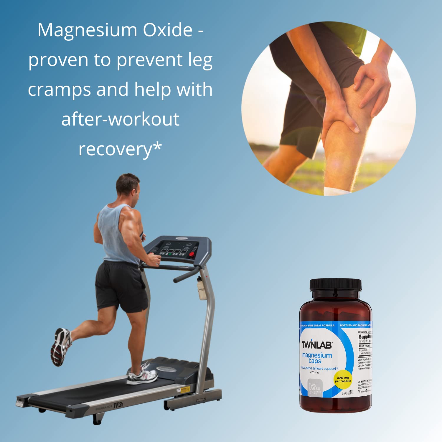 Buy Twinlab Magnesium 200 Capsules for Better Sleep, Muscle Ache