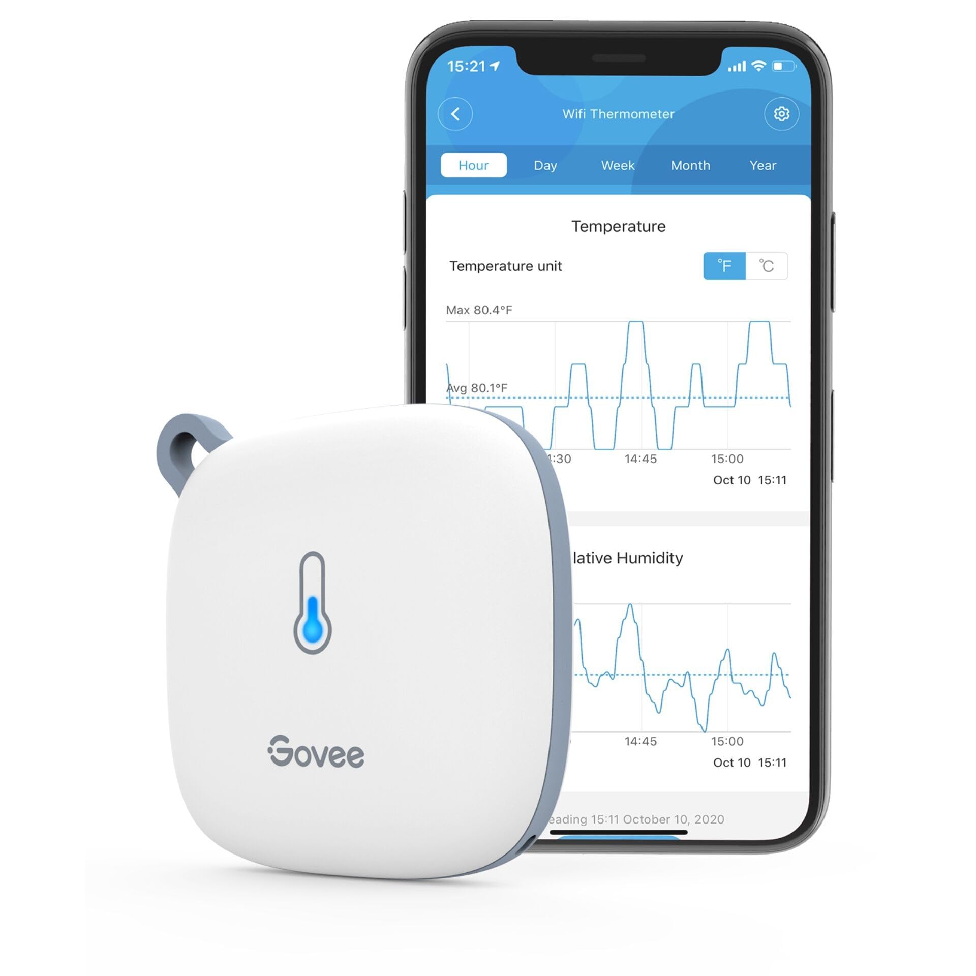 Govee H5179 ; thermomètre i higromètre ; Wi-Fi wyÅ›wietlacz