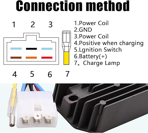 Miniatura 4 de Rectificadores de 12V Regulador de Voltaje de la Motocicleta Rectificador de Corriente Para Yanmar Compatible con 119653-7771011 119640-77711 RS5121