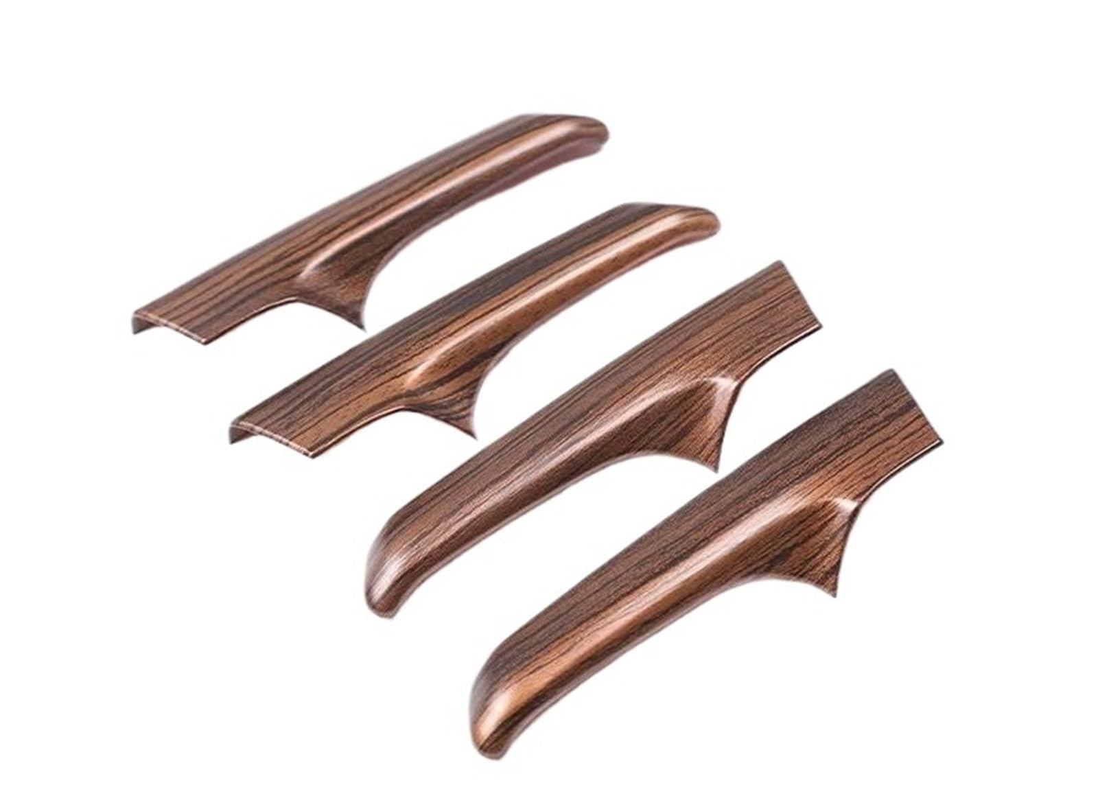 Kmage Pine Wood Grain Interior Door Handle For Toyota For Land Cruiser For Prado Fj150 2010-2018 Abs Interior Door Handle Trim Decorative Stickers