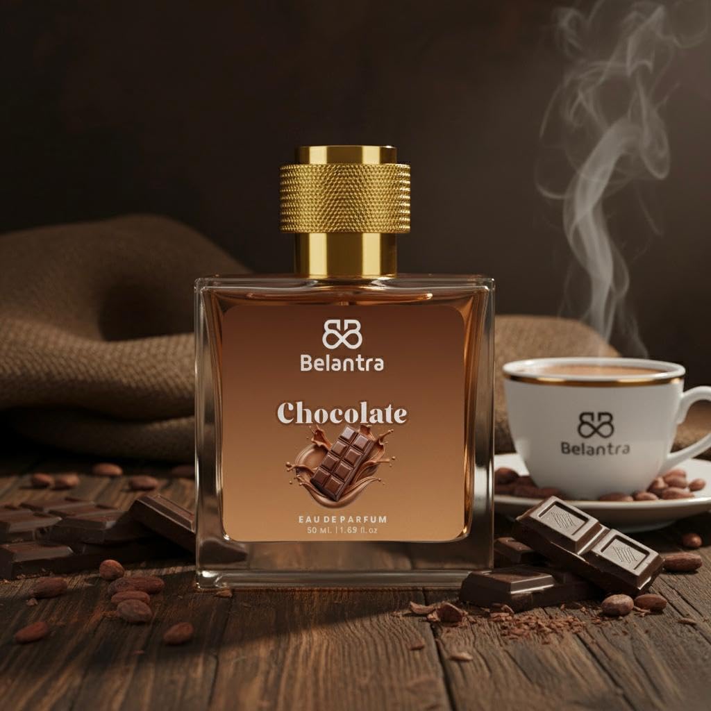 Chocolate Eau De Parfum for Men & Women – Long Lasting Sweet and Warm Fragrance, Premium Luxury Perfume with Rich Cocoa Essence, 50 ml (1.69 fl. oz)-image-31