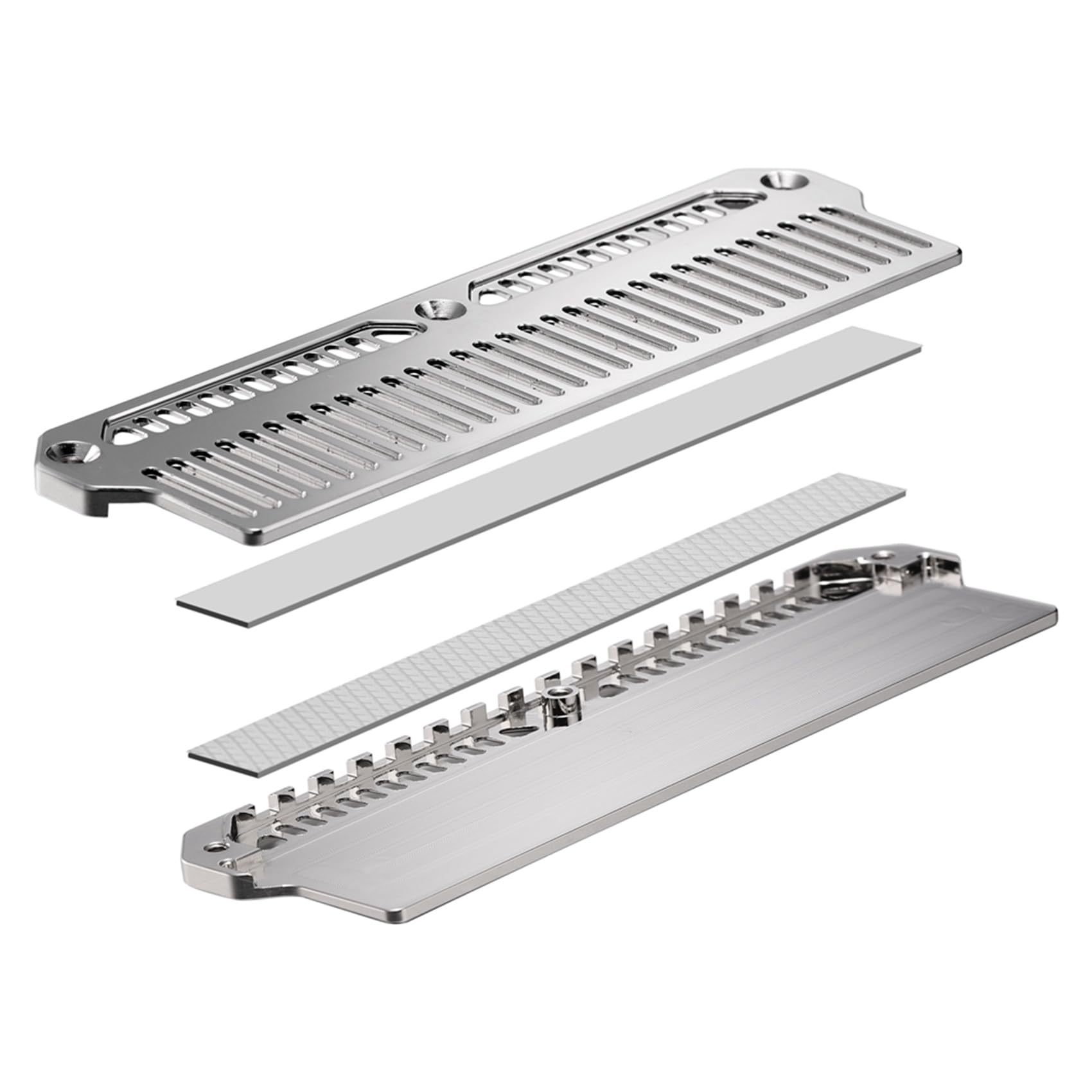 4X DDR4 DDR5 Memoria RAM Disipador de Enfriador Chaleco de Enfriamiento de Memoria Radiador de Aluminio con Conductor de de Grasa de Silicona de 9 W, Plata