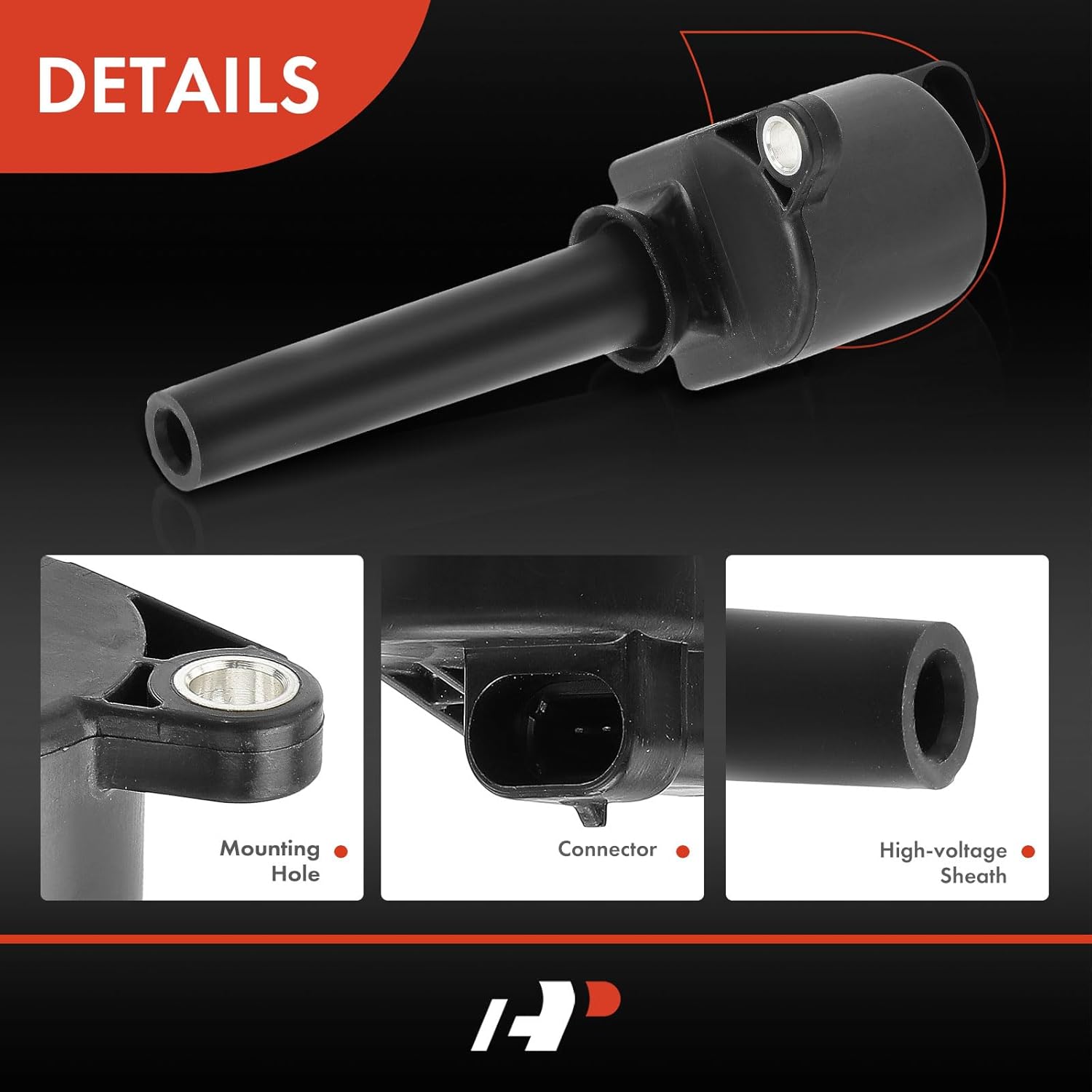 A-Premium Ignition Coil Packs of 6 Compatible with Chevrolet Epica 2004-2006 & Suziku Verona 2004-2005, L6 2.5L