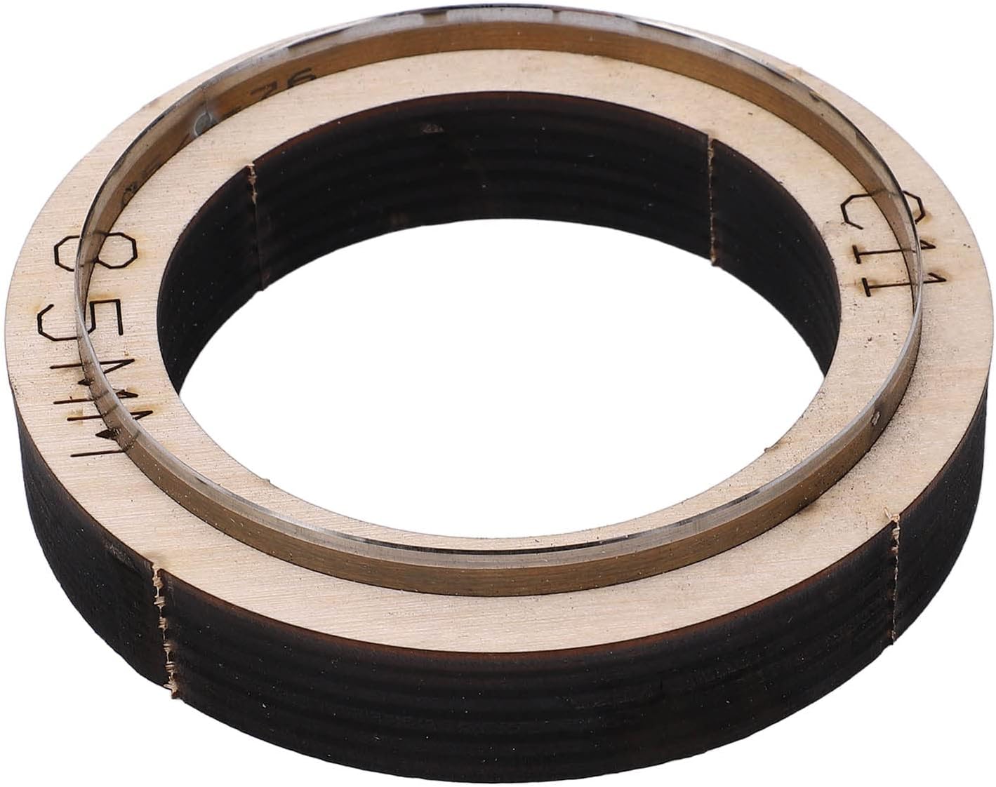 Leather Cutting Die Strip, C11 Round Circle Shape Reusable Simple Access Control Card Leather Die Cutter DIY Craft Leather Tool for Home Use