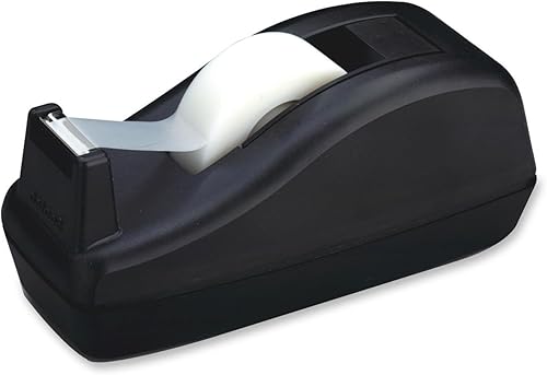Scotch  Dispensador de cinta de escritorio de lujo, núcleo adjunto de 1 pulgada, pesado, negro -- Se vende como 2 paquetes de - 1 -  - Total de 2 disponible en Yaxa Guatemala