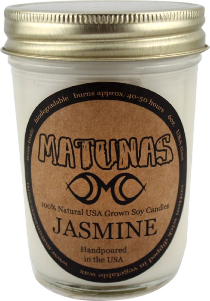 Matunas Soy Candle Glass - Jasmine